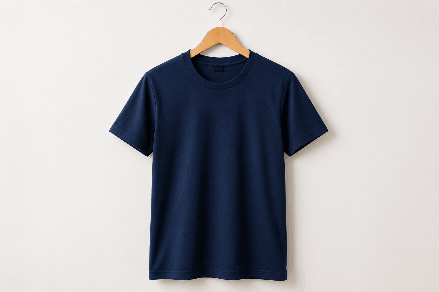 Kaos Polos Slim Fit - Navy